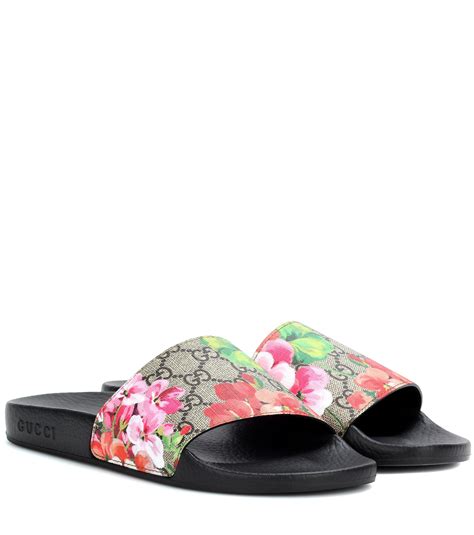 gucci gg blooms slides cheap